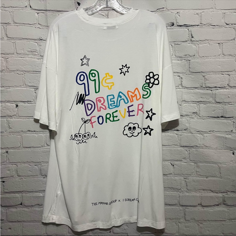 The Mayfair Group X I Scream Colour “99 Cent Dreams Forever” Oversized Shirt